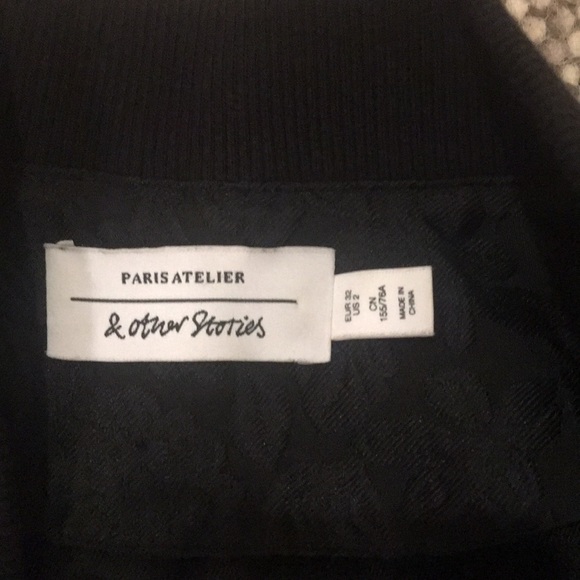 &Other Stories Jacquard Bomber jacket - Picture 5 of 5